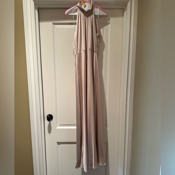 BHLDN Esme Satin Charmeuse dress - Picture 9 of 14